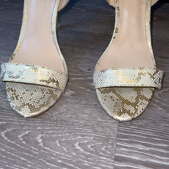 Bebe Snake Print Heels - Picture 2 of 8